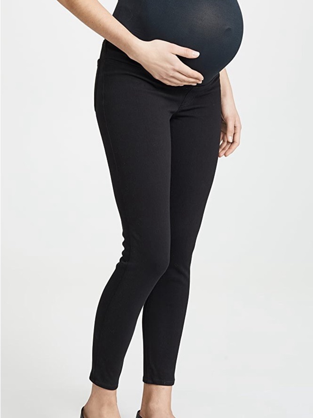 SPANX Maternity Skinny Ponte Pants - Black